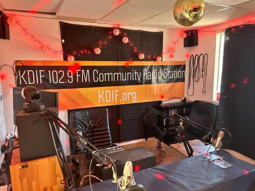 KDIF Radio's Studio in South Phoenix